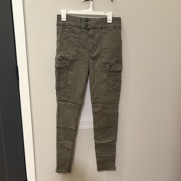 American Eagle Outfitters Khaki Super Stretch Pants - Picture 1 of 3